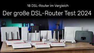 Der große DSL Router Test 2024 | 18 DSL-Router im Vergleich | Welchen Router am DSL-Anschluss?