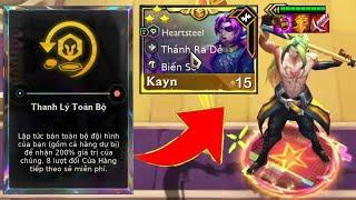 OMG!! THANH LÍ TOÀN BỘ ĐỘI HÌNH CÓ NGAY 200 VÀNG + KAYN⭐⭐⭐ SIÊU PHẨM ĐTCL MÙA 10