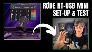 RØDE NT-USB MINI Review and RODE Connect Software Setup