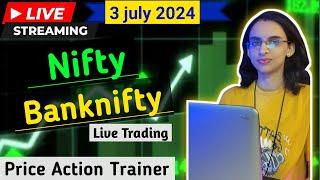 Live Trading Banknifty Nifty | 3 July | #livetrading #trading #balrajtradingtech