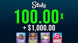 I went from $10 to $1,000 on Stake.. (INSANE)