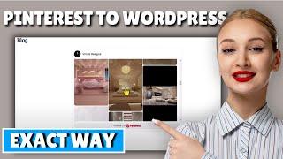 how to add pinterest to wordpress link to blog 2024