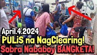 iSKWATER sa BANGKETA GiNiBA! Clearing operation metro manila latest news update Philippines vlog