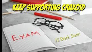 Exam Time Craxoid #KeepSupportingCraxoid