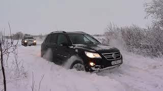 Reno Duster vs VW Tiguan off road 4x4 snow