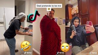 Parents Pretend To Be Their Daughters For A Day/ Tiktok Compilation (funny tiktoks)