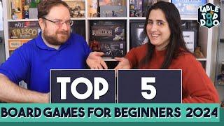 Top 5 Board Games for Beginners 2024