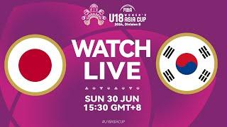 3RD PLACE GAME: Japan v Korea | Full Basketball Game | FIBA U18 Women's Asia Cup 2024 | Divison A