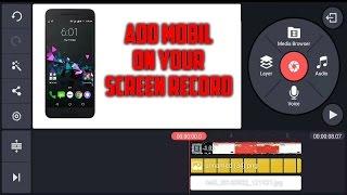 How to add a phone in your screen records or videos on your phone in Hindi