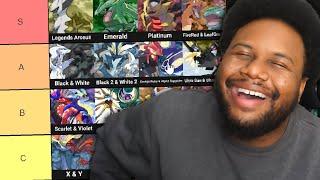 Let's Make People Mad with a Pokemon Games Tier List