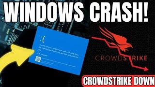 Microsoft Windows Crash! CrowdStrike Update Causes BSODs (Blue Screen of Death)