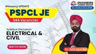 PSPCL JE 2024 Syllabus || PSPCL JE Syllabus || PSPCL JE Civil Syllabus || PSPCL Electrical Syllabus