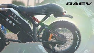 The 28 MPH Ebike: RAEV Bullet GT! up to 45 miles on a full charge!