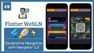 19: Developing Bitcoin Lightning Web App using Flutter Web - Declarative Navigation - Navigator 2.0