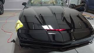 Knight Rider KITT Replica Running