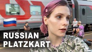 Traveling the Trans-Siberian in the 3rd class train / Russian platzkart