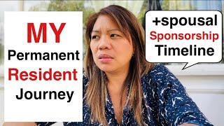 MY PERMANENT RESIDENT TIMELINE  and SPOUSAL SPONSORSHIP | things to know| sarah buyucan