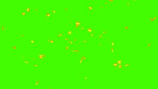 Gold Confetti effects Green screen animations | Golden confetti chroma key effects | by Crazy Editor