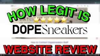 THIS WEBSITE HAS 1:1 QUALITY REPS | Dopesneakers.vip | DETAILED REVIEW + USE CODE “RBX” 