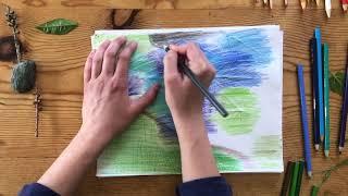 Natural Textures | Make Art at Home