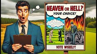 Hilarious Politician Joke! Heaven vs. Hell - The Ultimate Decision  | Vote Wisely