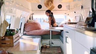 cozy cooking & vanlife challenges・solo female travel ・ #35