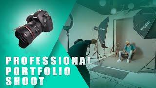 Professional Portfolio Photoshoot | Portfolio shoot behind the scenes | Raaz Photography