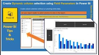 Dynamic column selection in Power BI with Field Parameter
