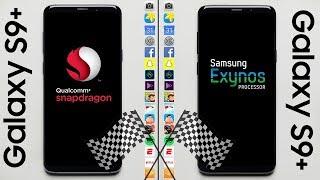 Galaxy S9 (Snapdragon) vs. Galaxy S9 (Exynos) Speed Test