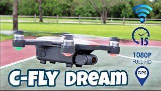 C-Fly Dream [From $219] - The Smartest DJI Spark Clone - GPS Drone - Full Review!