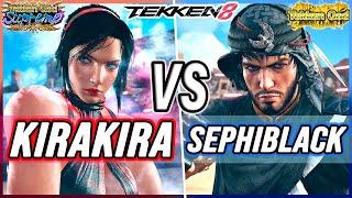 T8  Kirakira (Nina) vs Sephiblack (Shaheen)  Tekken 8