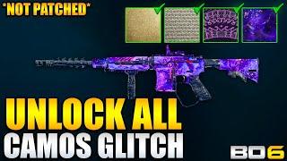 *EASY*  BLACK OPS 6 UNLOCK ALL CAMOS GLITCH (BO6 CAMO UNLOCK GLITCH)