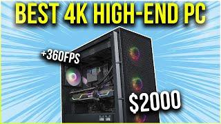 BEST "4K Resolution" $2000 High-End Gaming PC Build in 2024 
