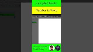 Google Sheet Number to Word Tricks