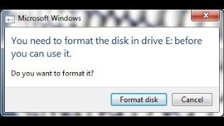 "FIXED" you need to format the disk  before you can use it