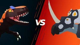 Allosaurus vs Styracosaurus || SrAllo || Prehistoria Dinosaur Survival || Roblox