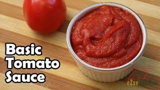 টোমেটো সস বেসিক রেসিপি | Basic Tomato Sauce Recipe | Perfect Tomato Sauce Recipe Bangla