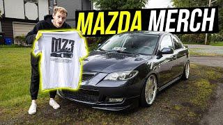 I MADE MAZDA 3 MERCH! | Packaging Your Orders & MORE!