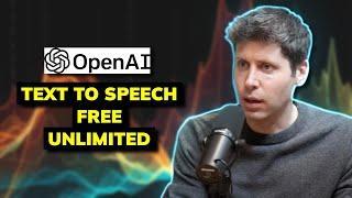 OpenAI Text to Speech : Natural AI Voice (Free & Unlimited)