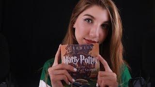 ASMR Up-Close, Inaudible/Unintelligible Whispers ~ Tapping, Page Turning, Book Tingles