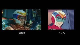 Voltes V 2023 vs 1977 Combining | SuperHiro Action