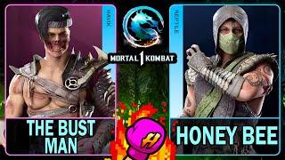 MK1 The Bust Man (HAVIK) VS Honey Bee (REPTILE)Mortal Kombat 14K 60ᶠᵖˢ