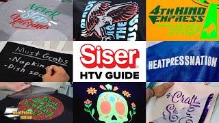 Siser's Essential Guide to Heat Transfer Vinyl