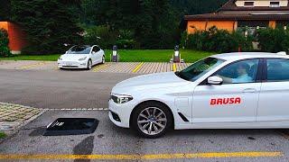 Automated Convenient Wireless Charging of Electric Vehicles by BRUSA