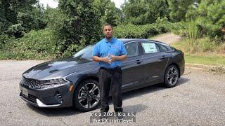 Bulldog Kia - 2021 Kia K5 EX Walk-Around Video with Joe Lewis