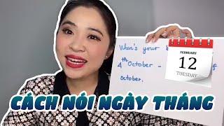 CÁCH NÓI NGÀY THÁNG | Talk to Miss Lan