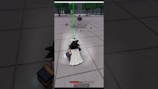 Teamwork combo saitama and garou #roblox #thestrongestbattlegrounds