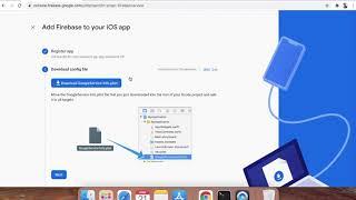 Add IOS App into Firebase | GoGrocer Flutter Version