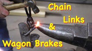 Repairing Chain Links & Mounting Wagon Brakes | Engels Coach Shop