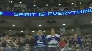 Amazing Reception for Mats Sundin Return to Toronto ACC - Maple Leafs vs Canucks Feb 21 2009